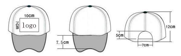 ODM Pre-Curved Brim Trucker Mesh Hats Cap For Adult