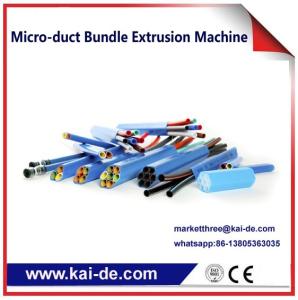 Quality 2ways 7 ways 12/10mm PE micro-duct bundle production machine Air blowing Telecommunication Cable wholesale