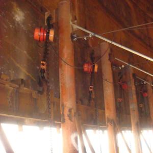 Quality 2 Chain Falls Electric Chain Hoist With 10m Lifting Height For Light Oil Tank wholesale