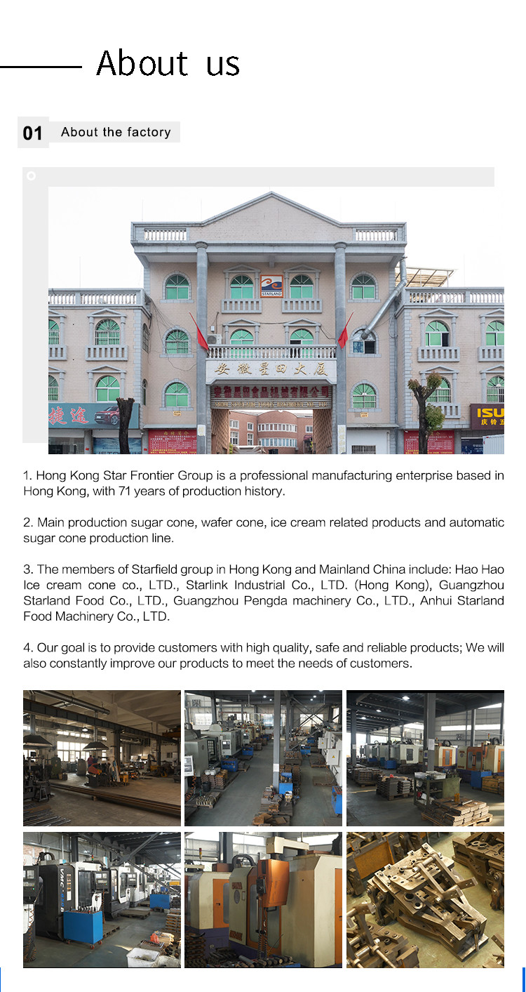 Automatic Ice Cream Cone Making Machine Snow Waffle Cone Machine 1.5kw