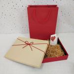 Christmas Gift Lid and Base Box Recyclable Rigid Paper Carton Box Packaging