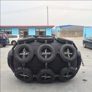 Quality 4.5*9m 50kpa Floating Rubber Pneumatic Marine Fender Black wholesale
