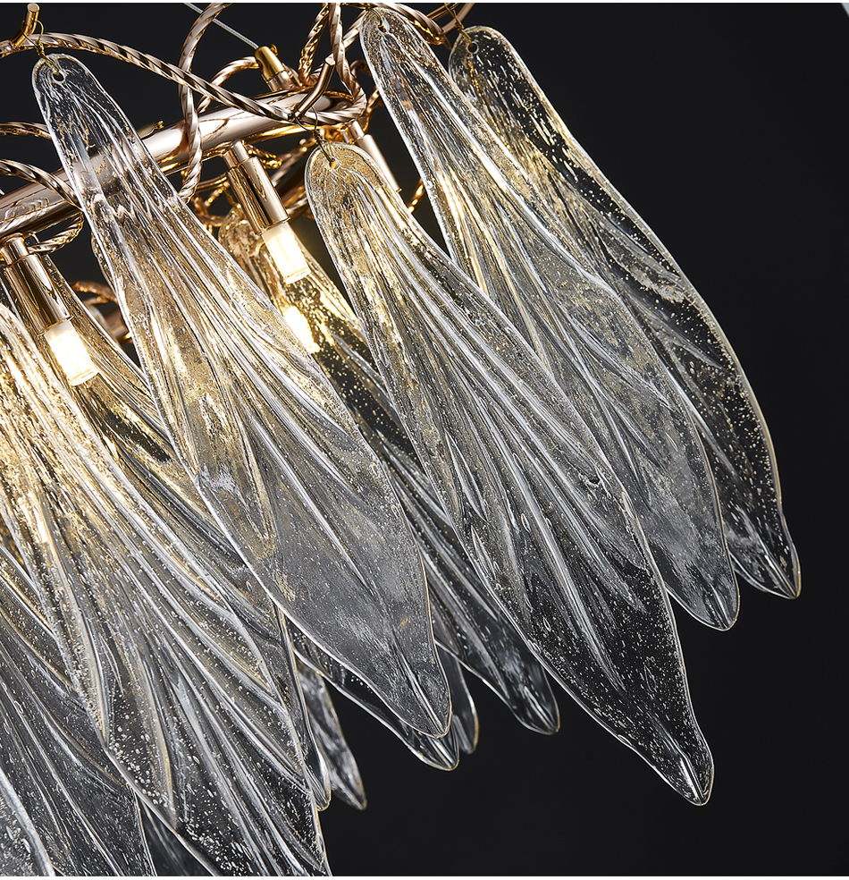 Modern Led Chandelier For Living Dining Room Creative Glass farmhouse light(WH-CY-211)