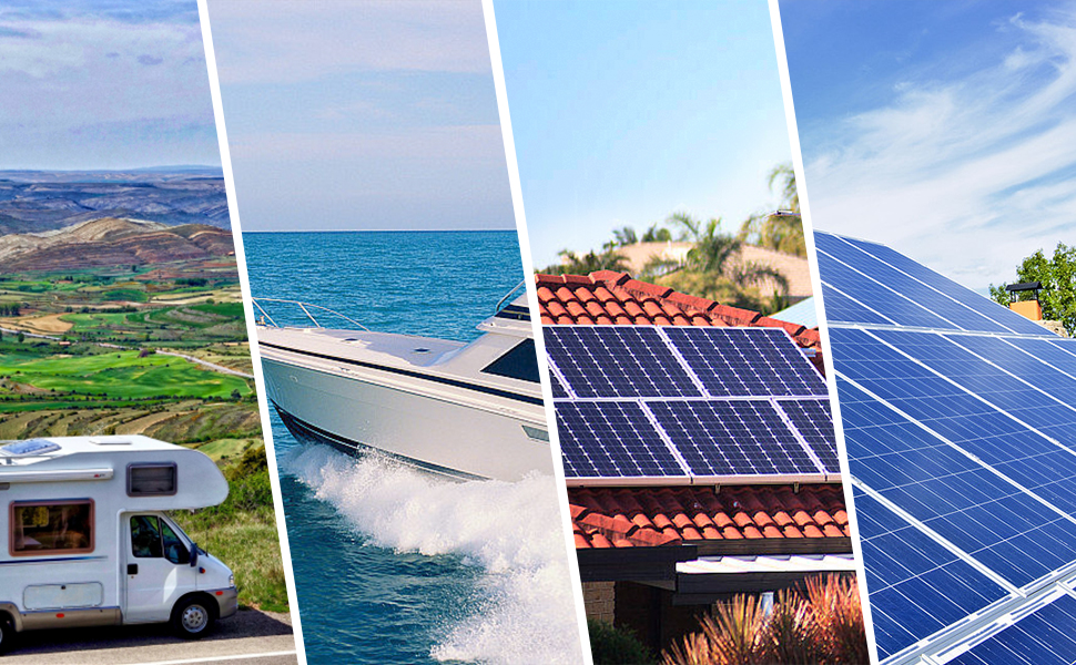 Solar Panel Z Brackets Mounting Set for RV Boat Off Grid Roof Powder Coating 3.94*2.6