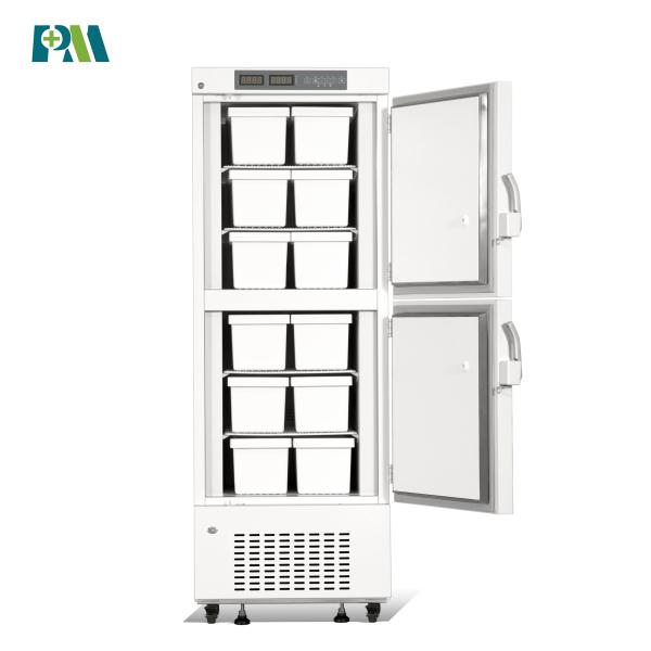 High Quality Medical Supplies Vertical Deep Freezer 358L Minus 40 Degree Vaccine