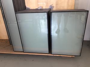 Quality Tempered Insulated Glass with Acid Etched Glass on one side wholesale