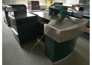 Quality Stainless Steel Supermarket Checkout Counter wholesale