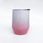 12oz Double Walled Stainless Steel Wine Tumbler Custom For Girl