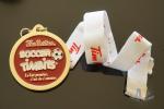 Personalized Soccer Zinc Alloy Medal Running And Football Medallions