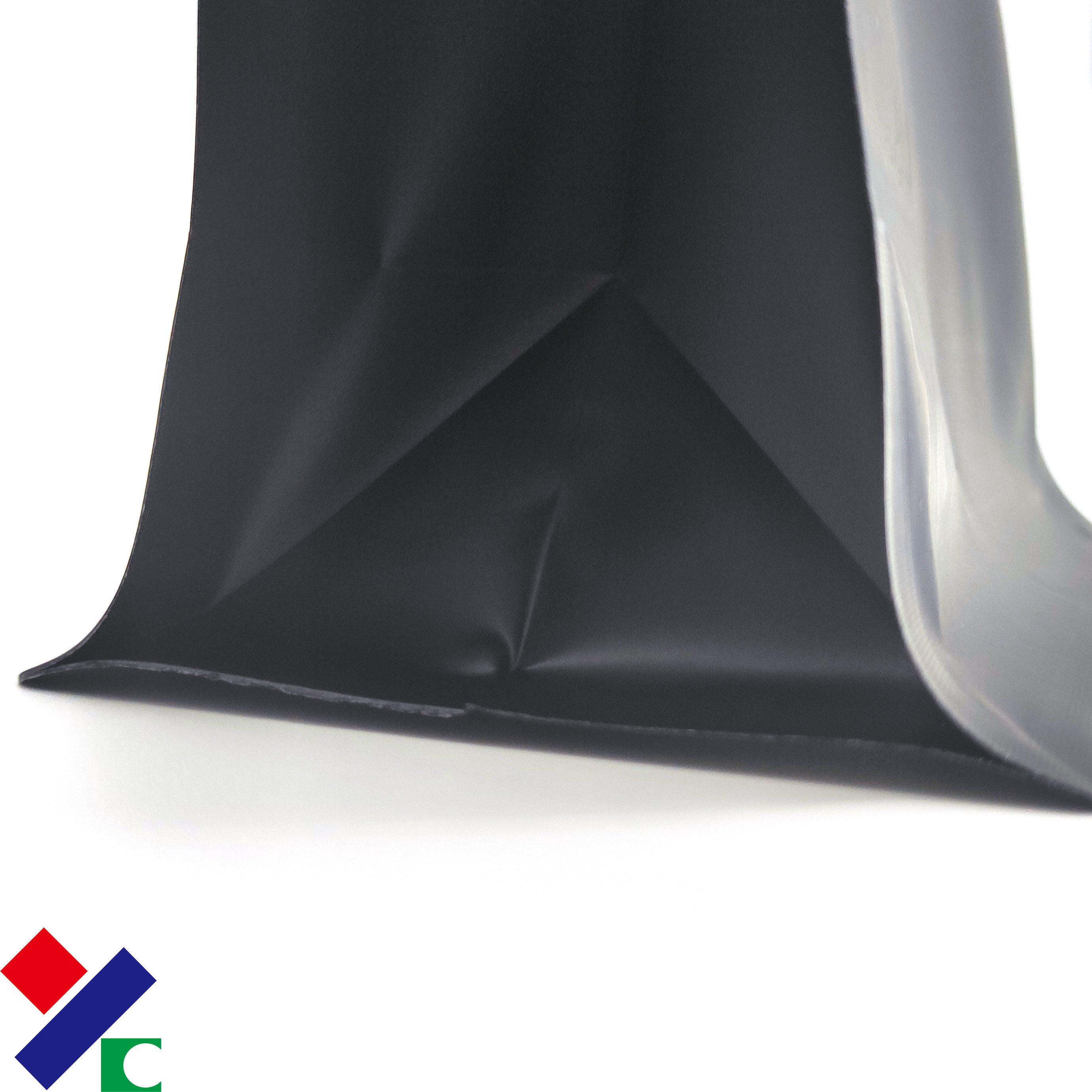 250g Flat Bottom Front Zipper Kraft Paper Coffee Bag With Valve 100 Micron