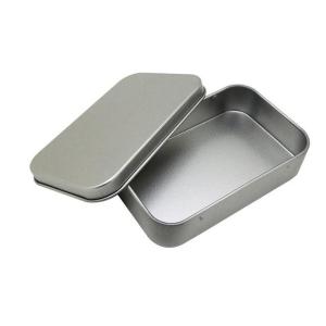 Quality No Printed Tin Candy small metal containers , Mini Sweet Packing tin gift boxes 0.23 mm Thickness wholesale