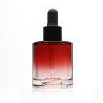 Fat Round Serum Dropper Bottles 40ml Liquid Foundation Bottle Color Painted