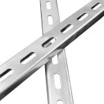 Excellent 20mm Curl Width C Shaped Steel For Cable Tray Steel Slotted Channel