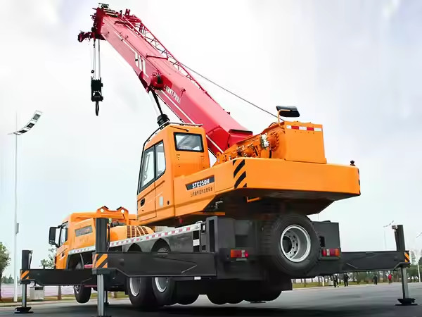 Sany 25 Ton Second-hand Crane 5-section Telescopic Boom Export-only