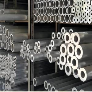 Quality ASTM 1100 5mm Seamless Extruded Aluminium Pipe Tube Polished Surface wholesale