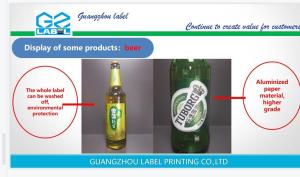 Quality Washdown Resistant Water Dissolvable Labels Temperature Indicating Labels Waterproof wholesale