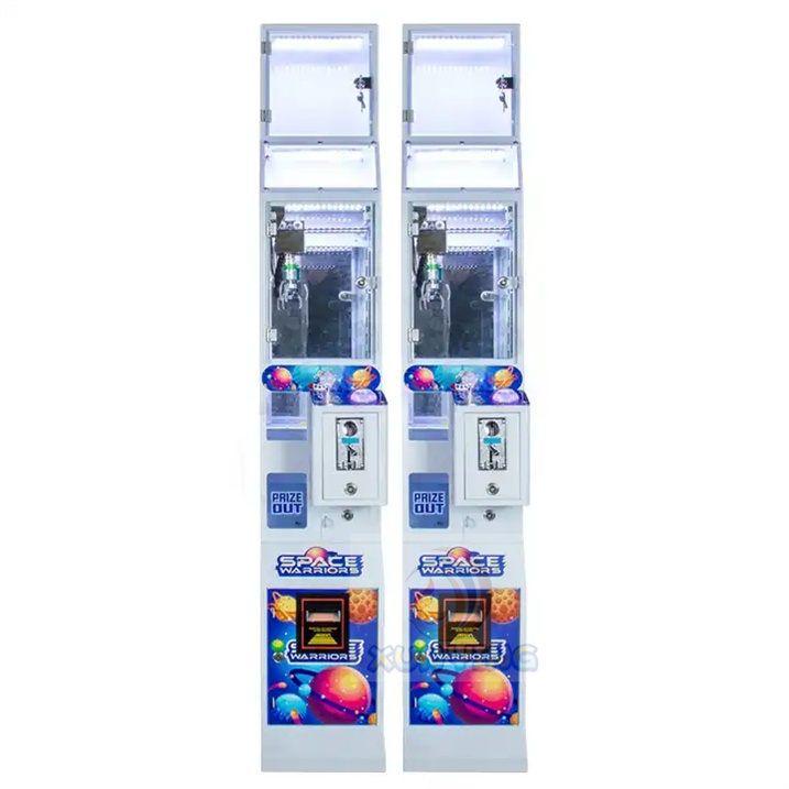 1 Player Mini Doll Claw Toy Catcher Machine Game Bill Acceptor 40w