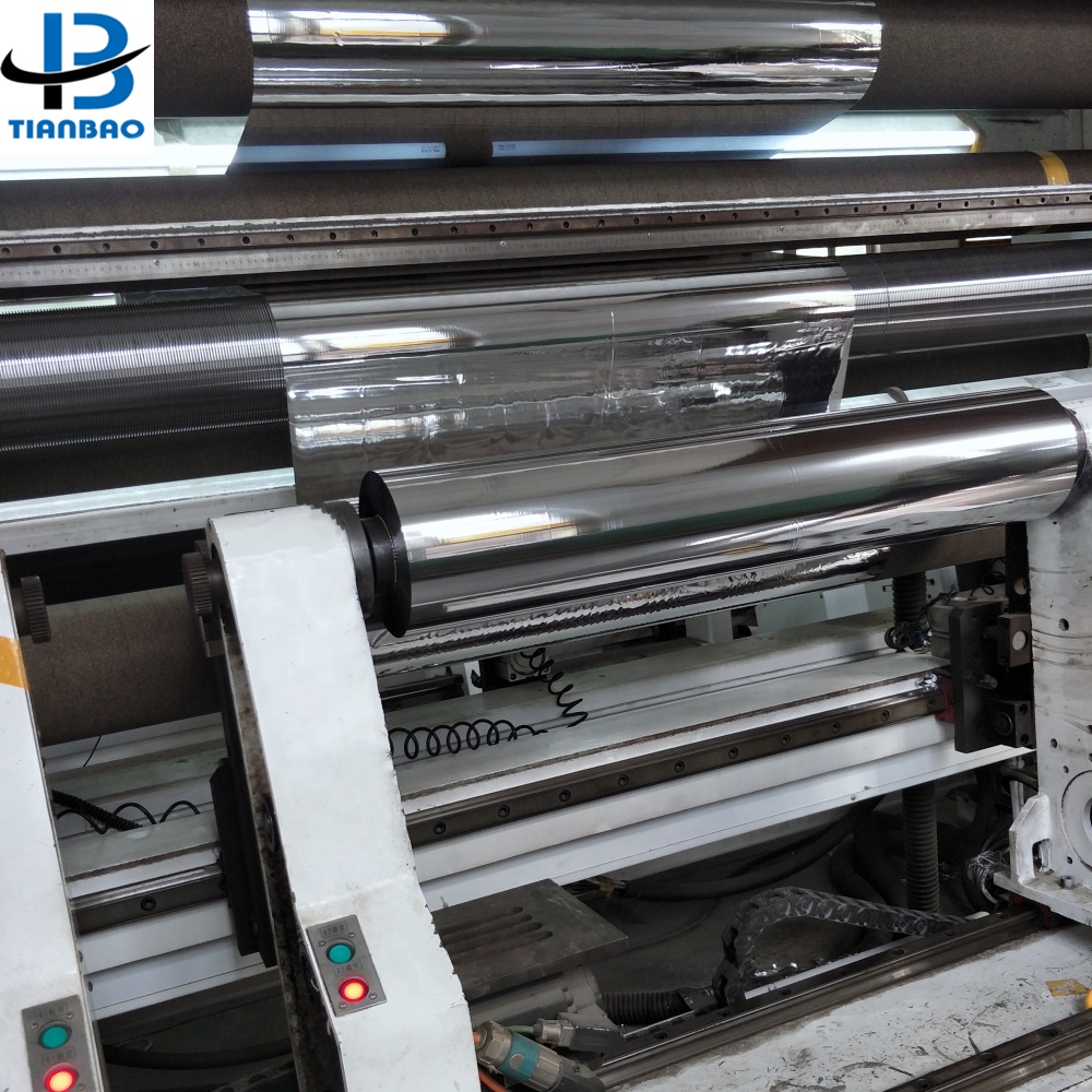 Moisture Proof Metalized BOPP Film with Customizable Logo Printing