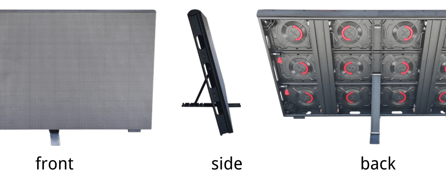 Stadium LED Screen Full Color Sports Perimeter LED Display Good Color Uniformity Quick Installation