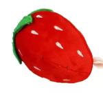10cm Cartoon Strawberry Plush Pendant Soft Toy Keyring For Car Birthday Gift