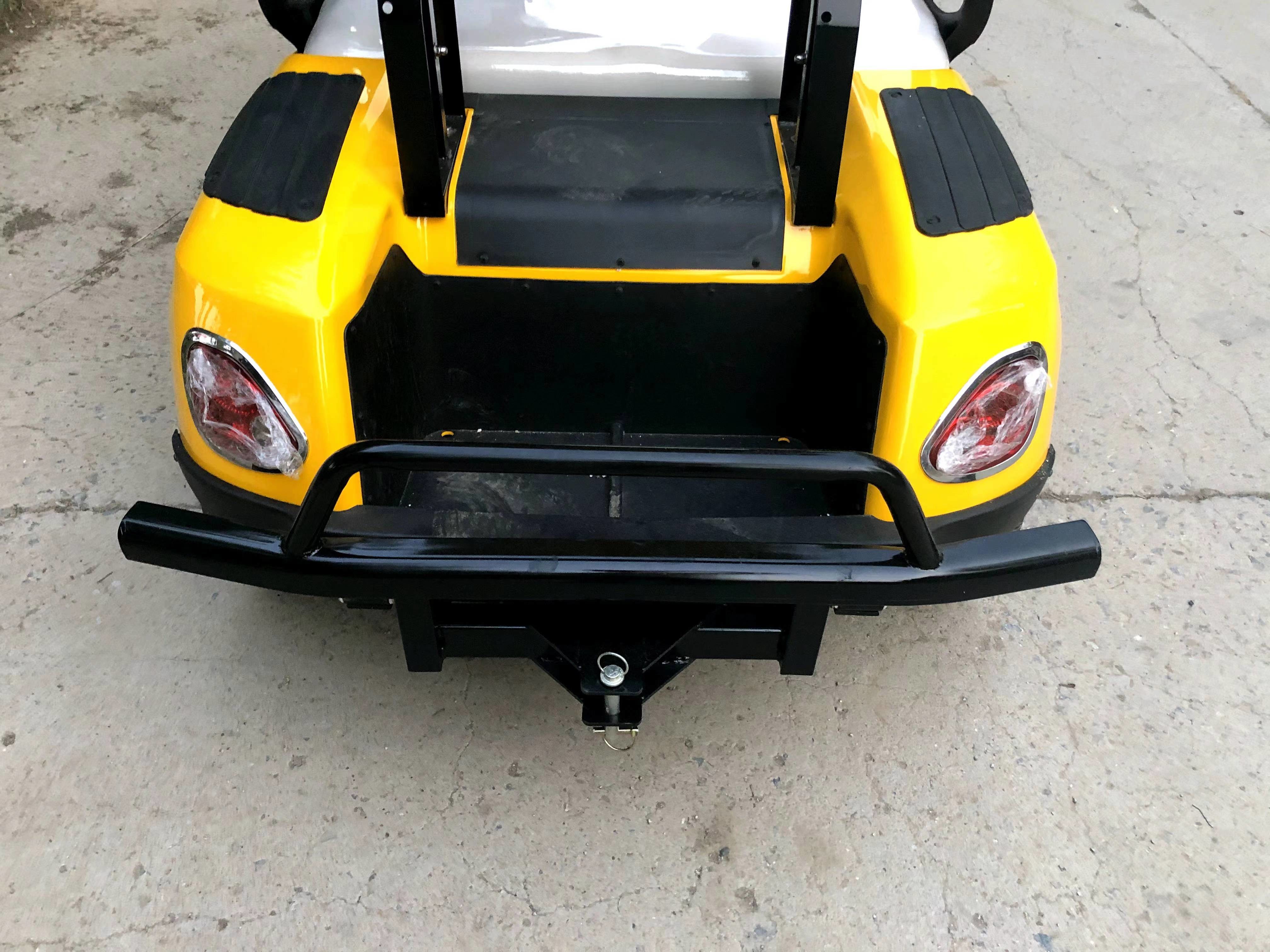 2 Seater Golf Cart Rechargeable Battery Powered Basic 30 km/h EV Golf Cart Reasonable Prices