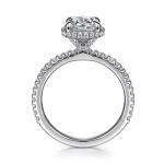 Lab Diamond Wedding Band VVS Clarity HPHT Round Cut Lab Grown Diamond Ring