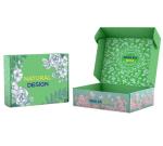 Customized Color Folding Box White Cardboard Box Express Shipping Packaging