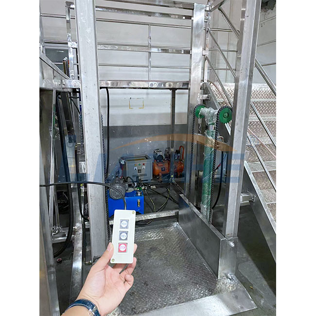 SUS316 Cream High Shear Emulsifier Shampoo Conditioner Mixer 3000L With 2 Jacket