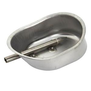 Quality Oval Stainless Steel Automatic Hog Drinking Bowl Pig Water Drinkers wholesale