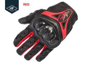 Quality Riding Aftermarket Motorcycle Accessories Red Blue Touch Finger Full Finger Motorcycle Gloves wholesale