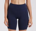 Polyester Yoga Set Clothes Y Shape Bra High Waist Shorts Two Piece Workout Gym