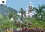 Amusement Facility Animatronic Life Size Garden Animals Moving Dinosaur Models