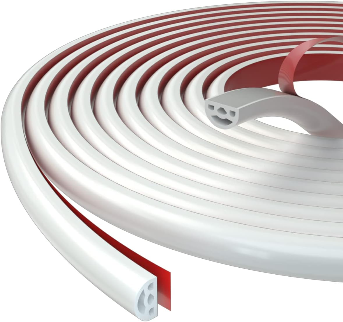 Multi-hole Design Self-Adhesive Silicone Rubber Seal Strip 9*6mm for Sealing Solutions