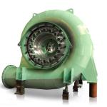 Vertical Water Turbine Generator Brushless 450-1000 RPM Air Cooled 220V-690V 50