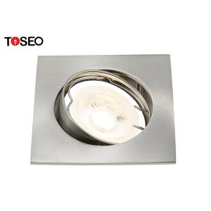 Quality Fixed Die Casting Aluminum Downlight , Square LED Recessed Downlight Fixtures wholesale