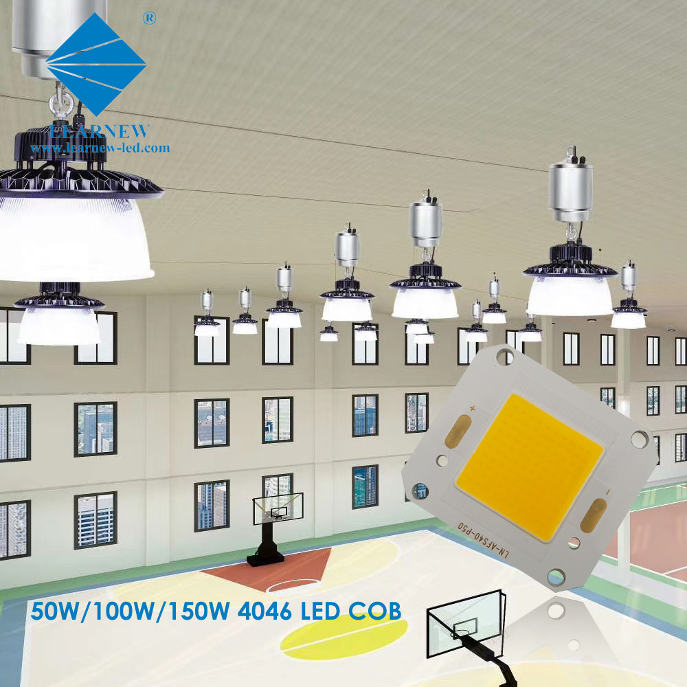 LEARNEW Commercial Lighting COB Flip Chip 40-200w 30-48v 2700-6500K 40x46MM