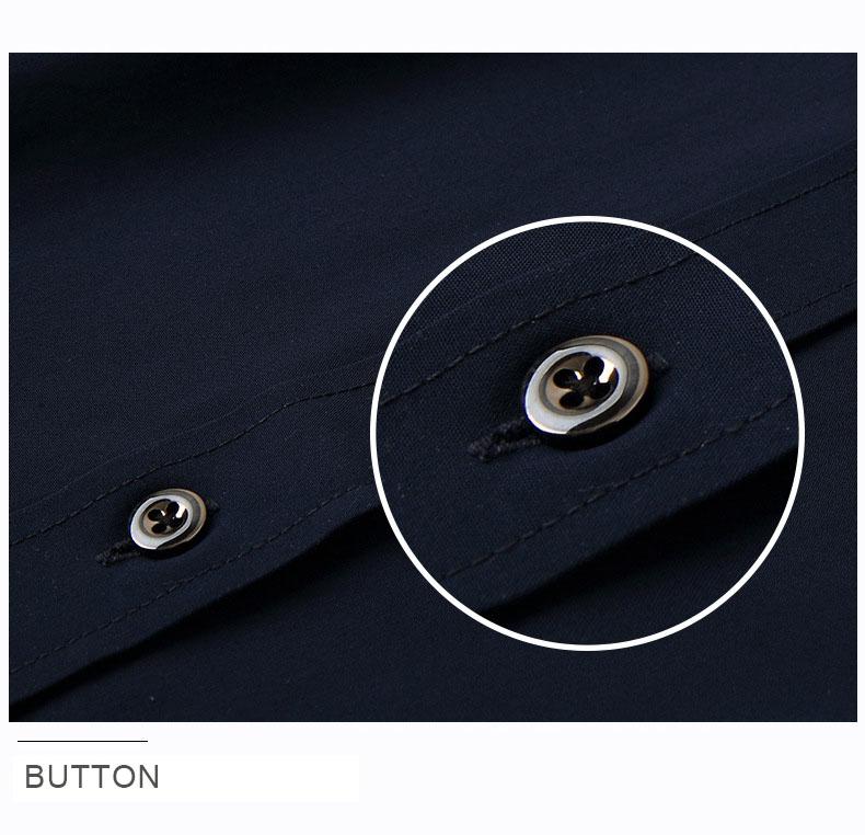 Covered Button Closure Shirts for Men and Women Custom Logo Casual Office Wear Plus Size