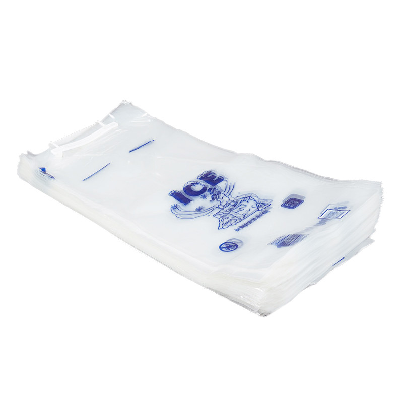 Hot sale custom printed biodegradable plastic bags with Wicket for shopping bag