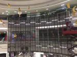 Full Color Indoor Led Window Screen , Video Advertising Screen Al Die Casting