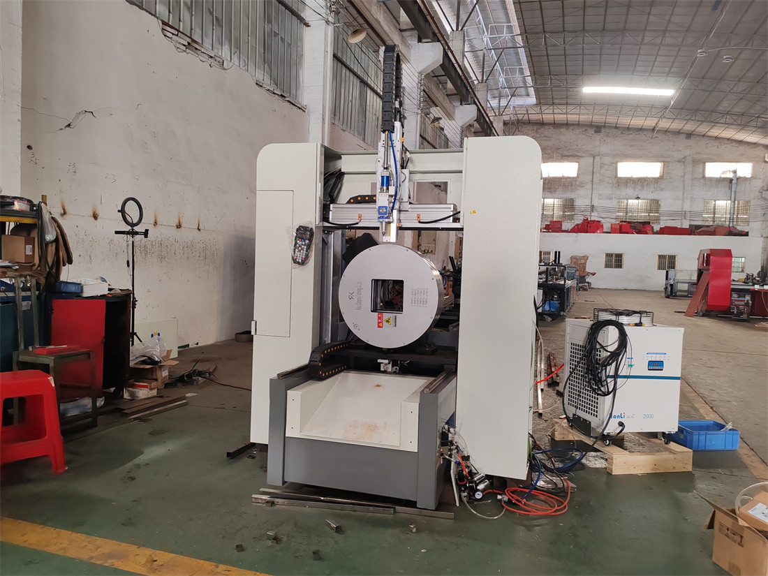 Laser Cutting Machine For U-Shaped Steel Or Metal Pipes Made In Foshan China