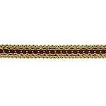 KJ20018 Metallic Golden 1.5cm Crochet Edgings And Trims