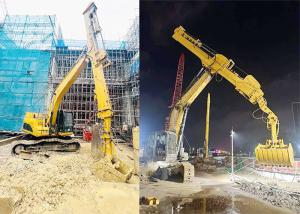 Quality BS900E 3 Section Long Telescopic Dipper Arm For Cat Hitachi Komatsu Excavators wholesale
