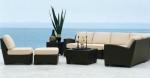 9pcs poly rattan big rattan furniture