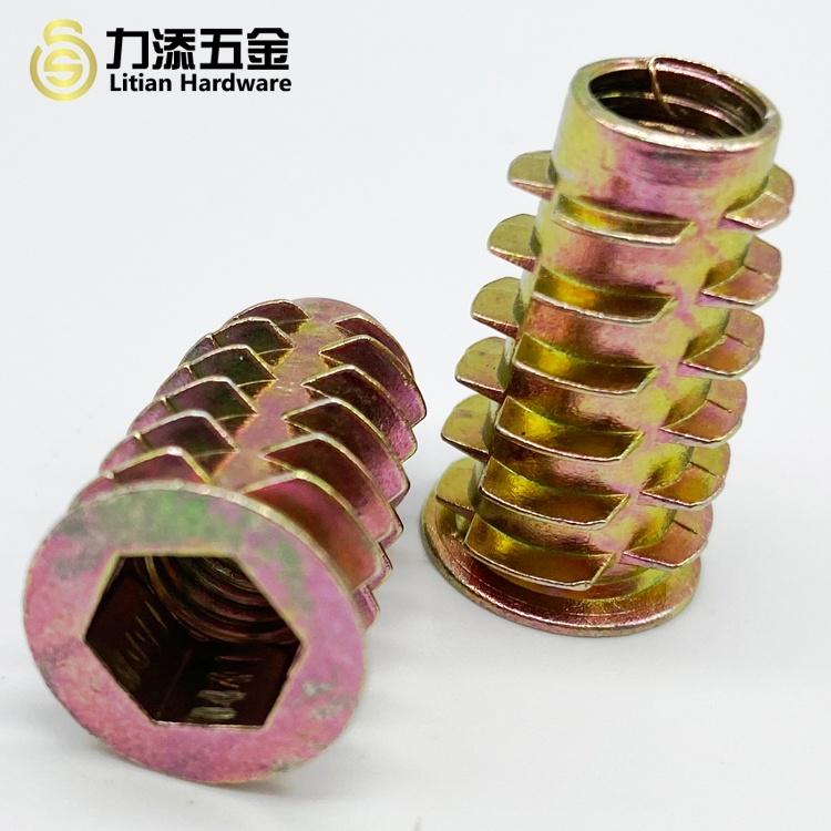 Threaded Inserts Furniture Nut Rag Nut for Furniture Part