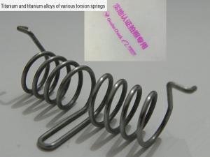 Quality Low Density Titanium &amp;Alloy Torsion Springs wholesale