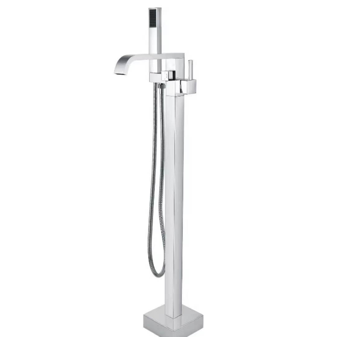 Customized Clawfoot Freestanding Bathtub Accessories Brass Chrome Faucet 6 Inch