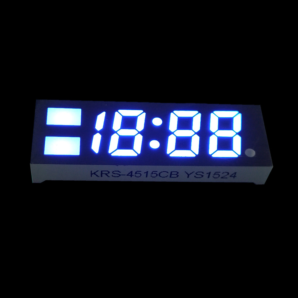 LED Custom Blue Color 7 Segment Digital Display Module For Kitchen TV