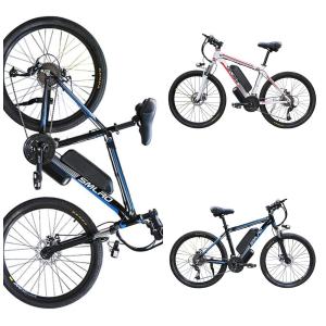 Quality Folding 27.5 Inch Electric Mountain Bike 6061Alu Frame With 48V 500W Motor wholesale