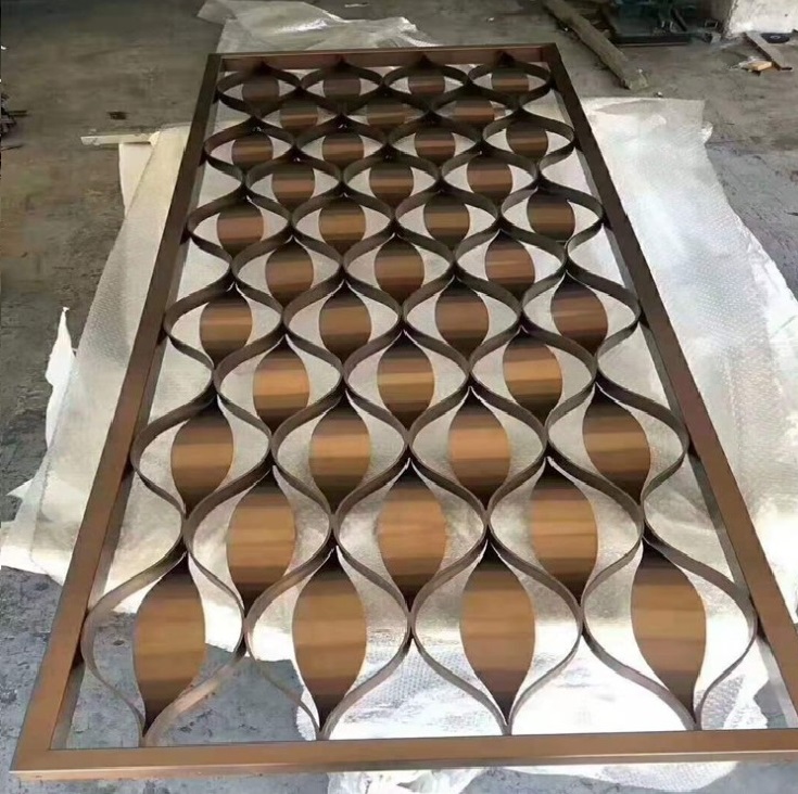Lobby partition design decoration wall screen led panel
