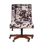 Velvet Ergonomic Folding Office Chair Adjustable Backrest Salon Hairdressing